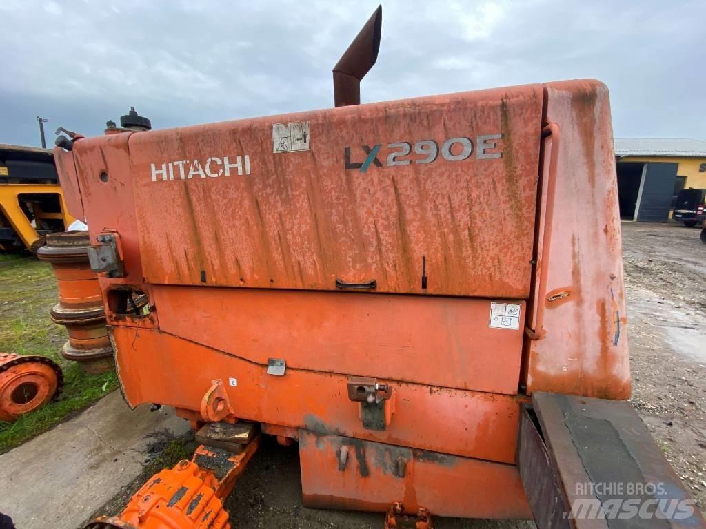Hitachi LX 290 E Naudoti ratiniai krautuvai