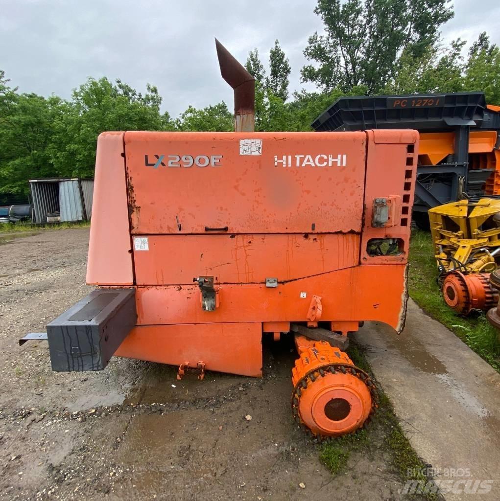 Hitachi LX 290 E Naudoti ratiniai krautuvai