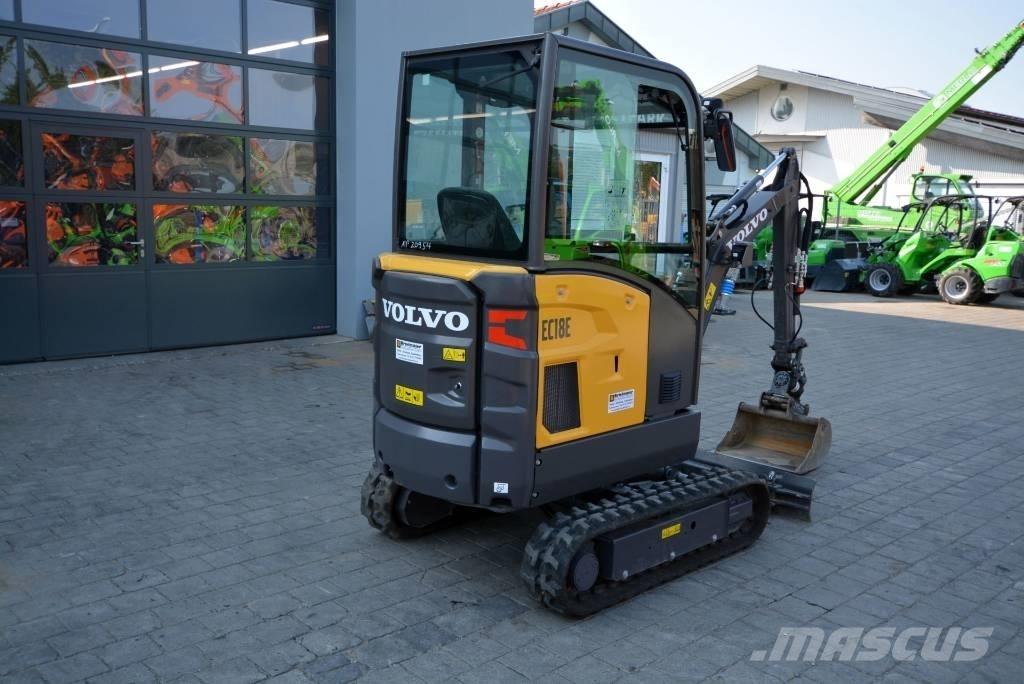Volvo EC 18 E Mini ekskavatoriai < 7 t