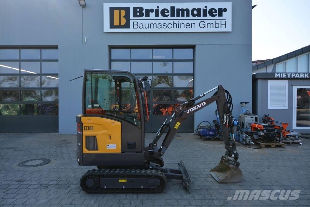 Volvo EC 18 E Mini ekskavatoriai < 7 t