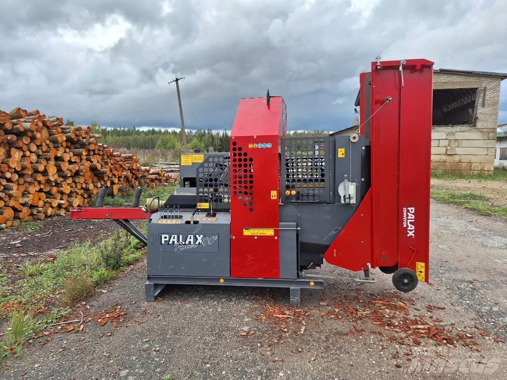 Palax Power 100 Medžių skaldymo, pjovimo ir lupimo įrengimai