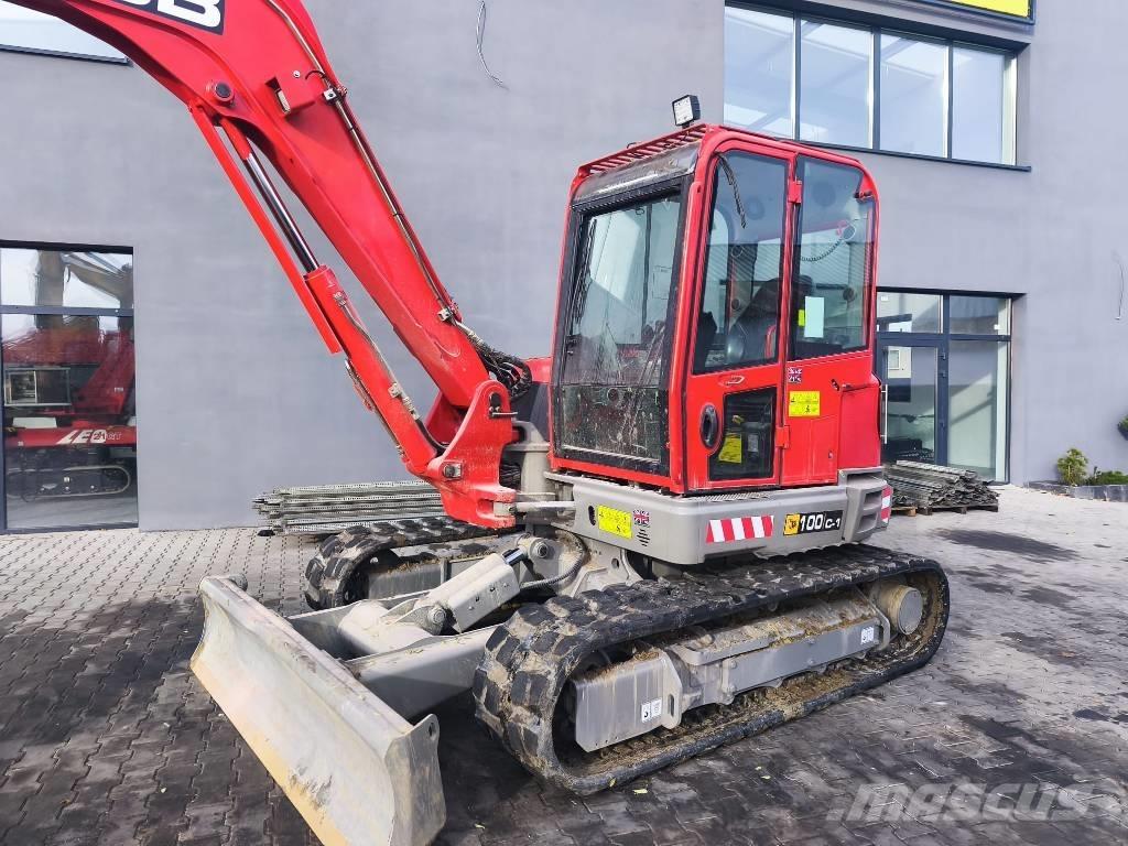 JCB 100 C Vidutinės galios ekskavatoriai 7-12 t