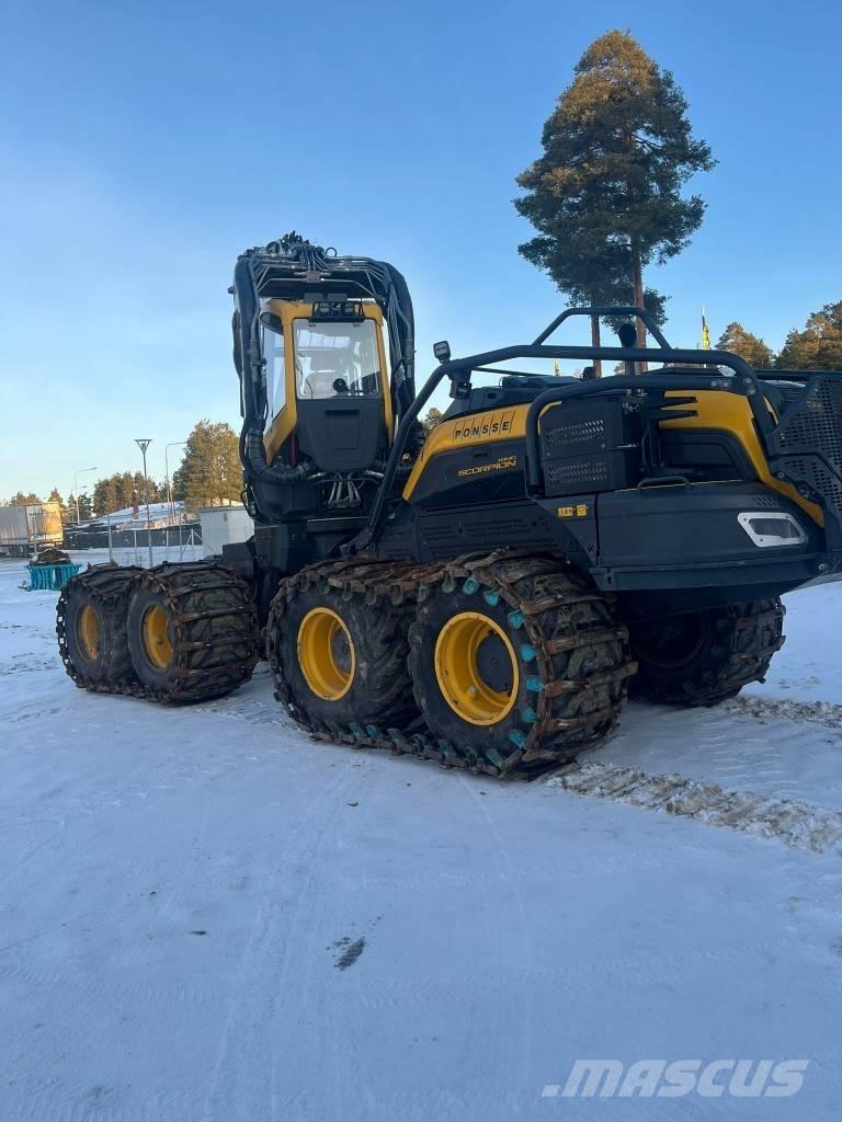 Ponsse Scorpion King Miško technika (Harvesteriai)