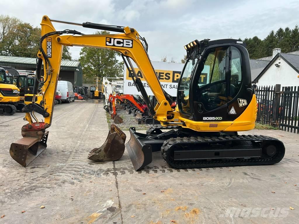JCB 8085 ZTS Vidutinės galios ekskavatoriai 7-12 t