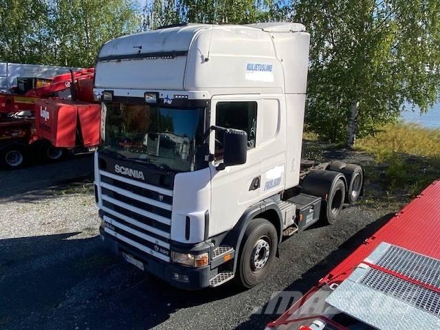Scania R 164, 6x2 Naudoti vilkikai