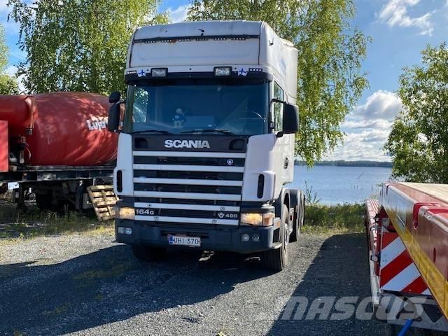 Scania R 164, 6x2 Naudoti vilkikai
