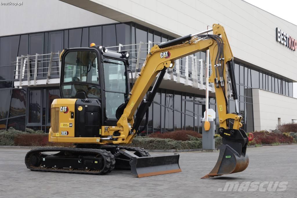 CAT 303 CR Mini ekskavatoriai < 7 t