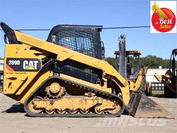 CAT 289 D Krautuvai su šoniniu pasukimu