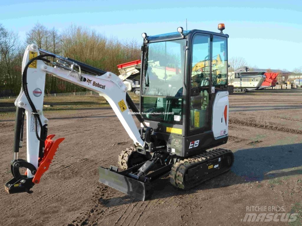 Bobcat E 19 Mini ekskavatoriai < 7 t
