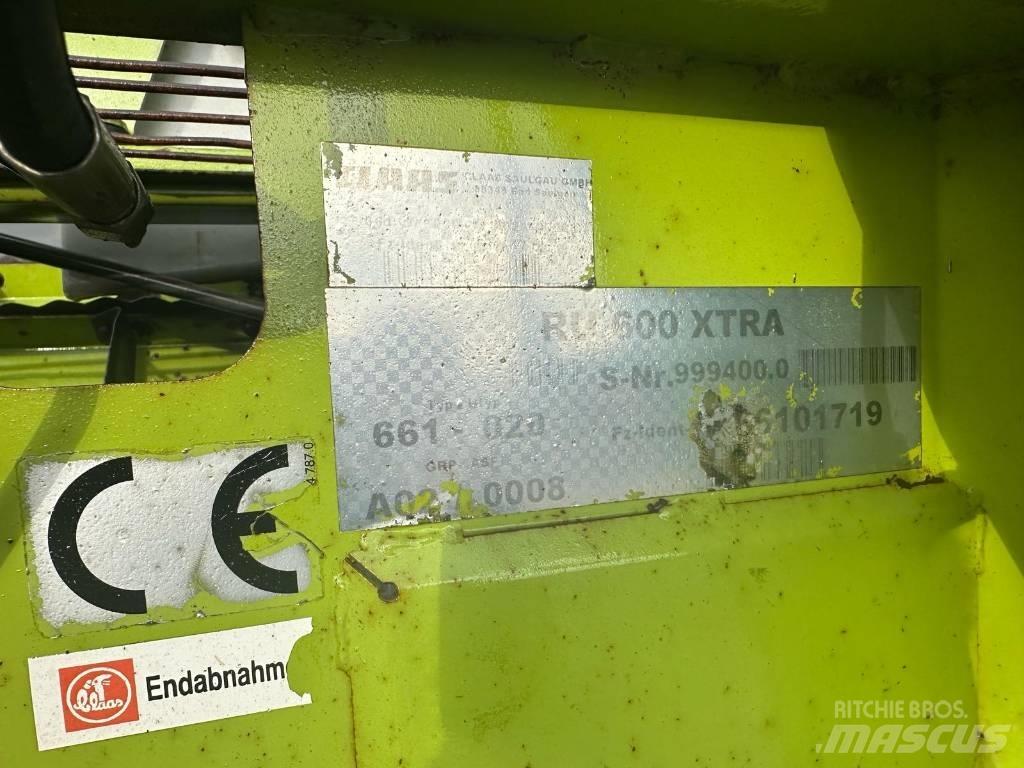 CLAAS RU 600 Xtra Derliaus nuėmimo kombainų galvos