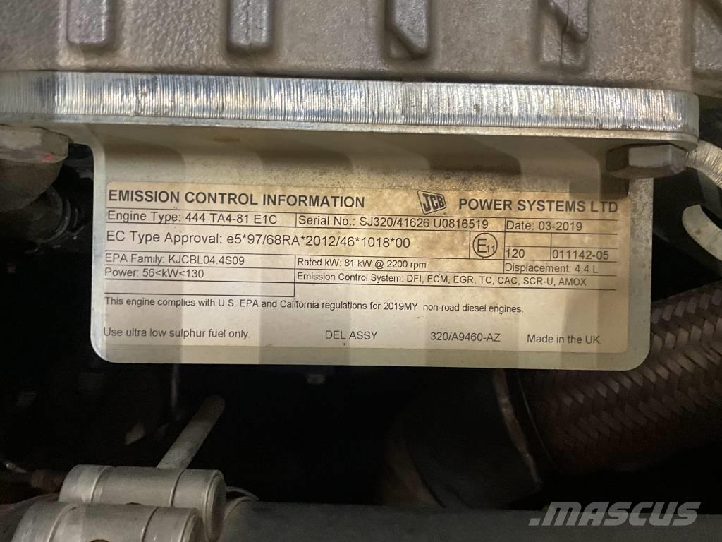 JCB JS 145 LC Vikšriniai ekskavatoriai