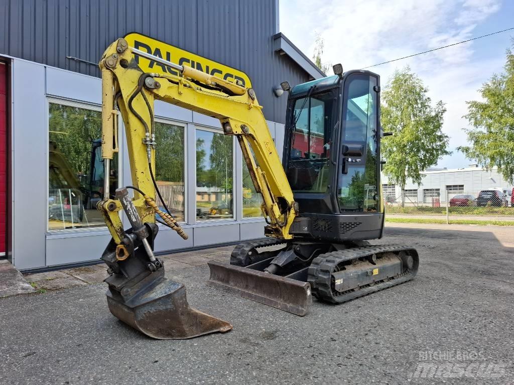 Yanmar ViO25 Mini ekskavatoriai < 7 t