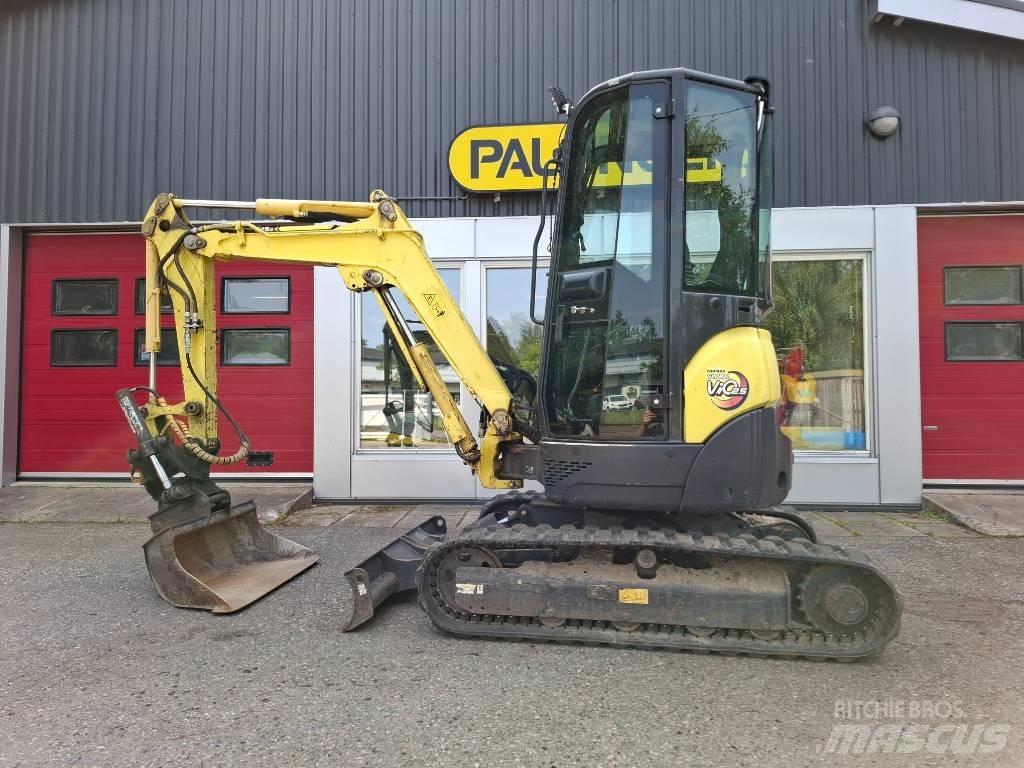 Yanmar ViO25 Mini ekskavatoriai < 7 t