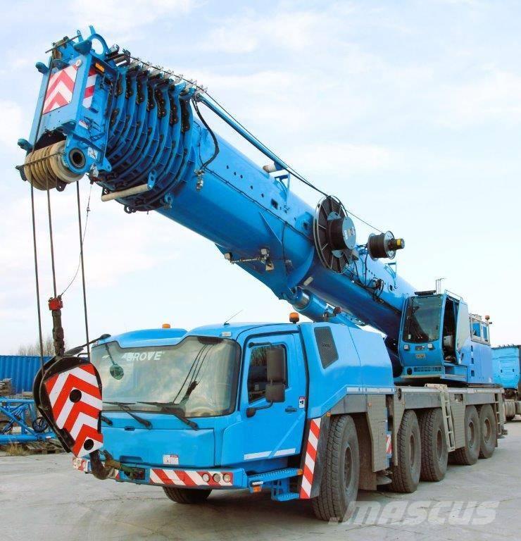 Grove GMK 5250 XL-1 Bokštiniai kranai
