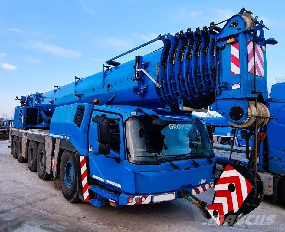 Grove GMK 5250 XL-1 Bokštiniai kranai