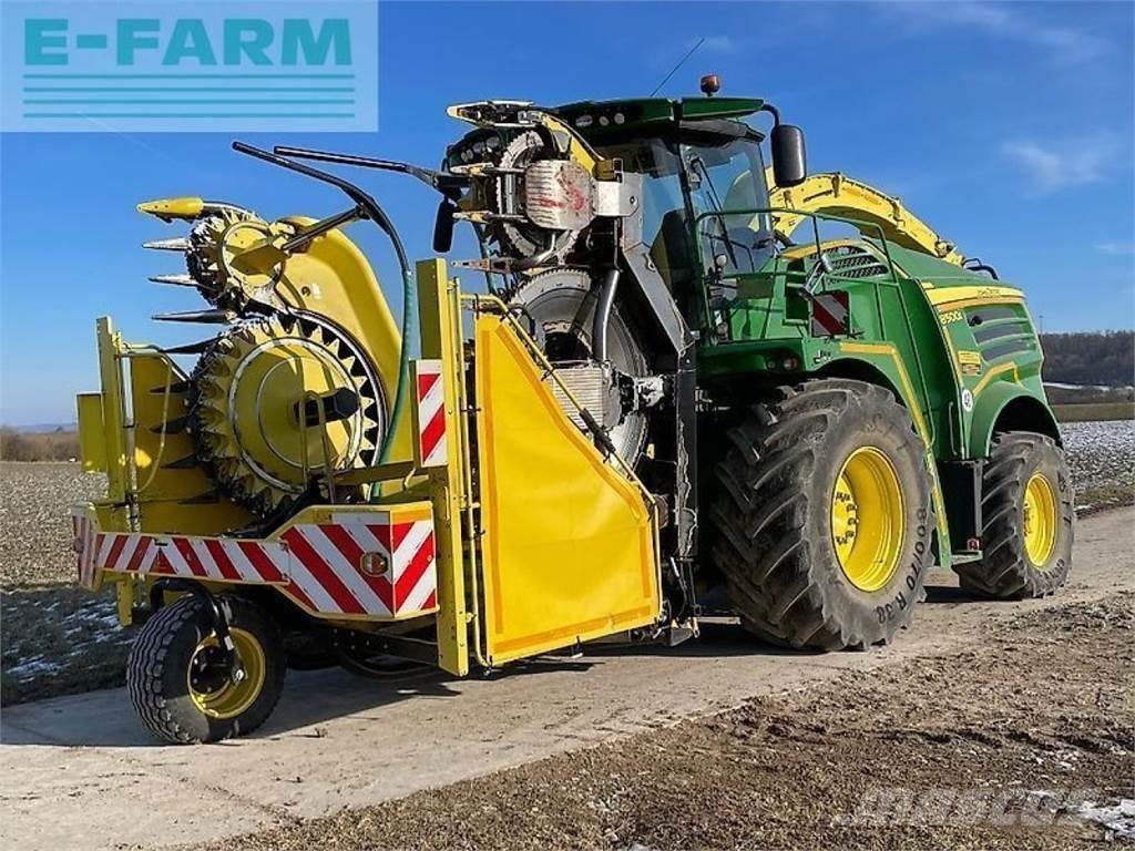 John Deere 8500 Pašarų ruošimo technika