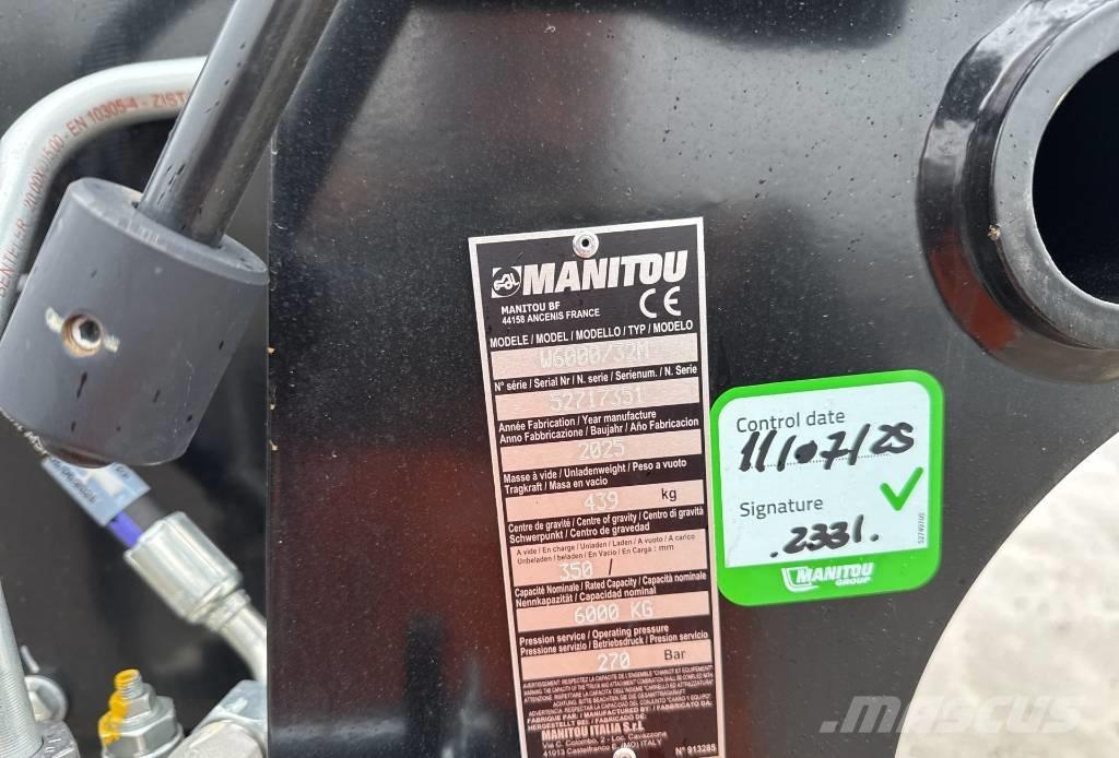 Manitou W6000-32M Teleskopiniai ratiniai krautuvai