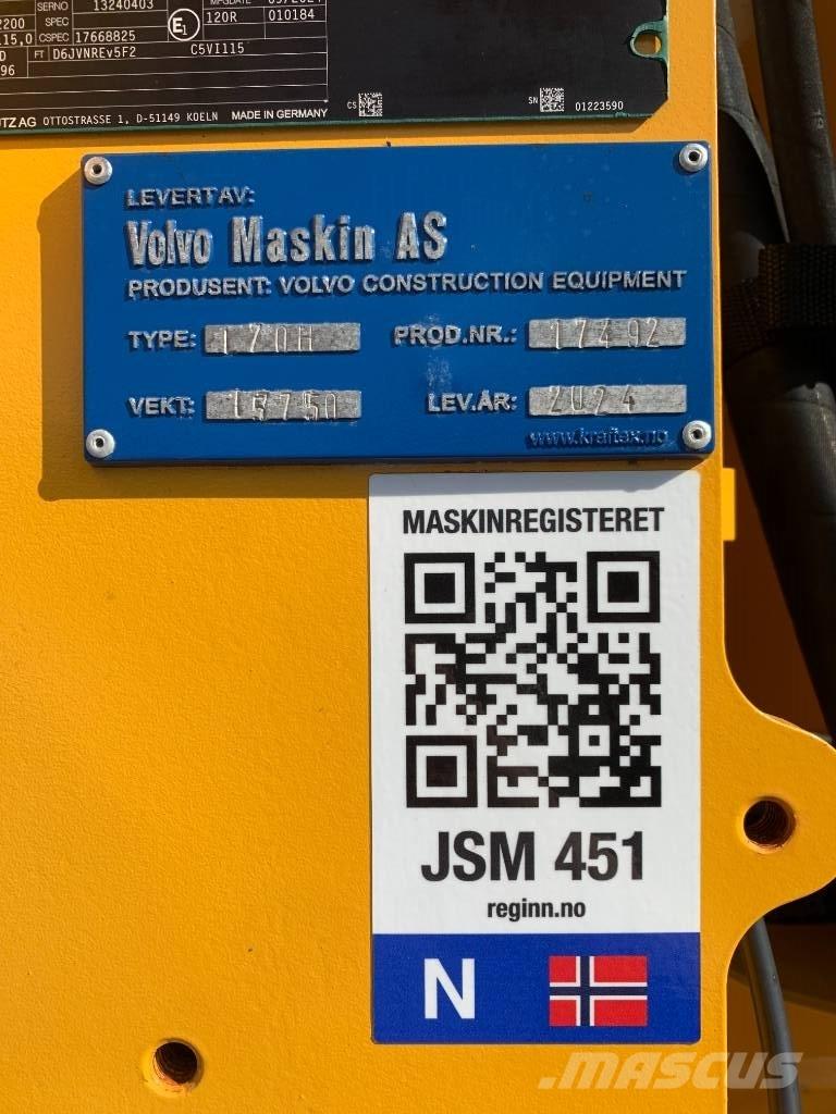 Volvo L70H2 Naudoti ratiniai krautuvai