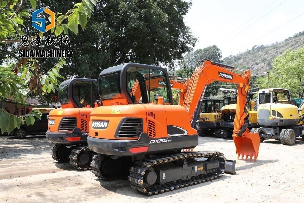 Doosan DX 55-9 C Mini ekskavatoriai < 7 t