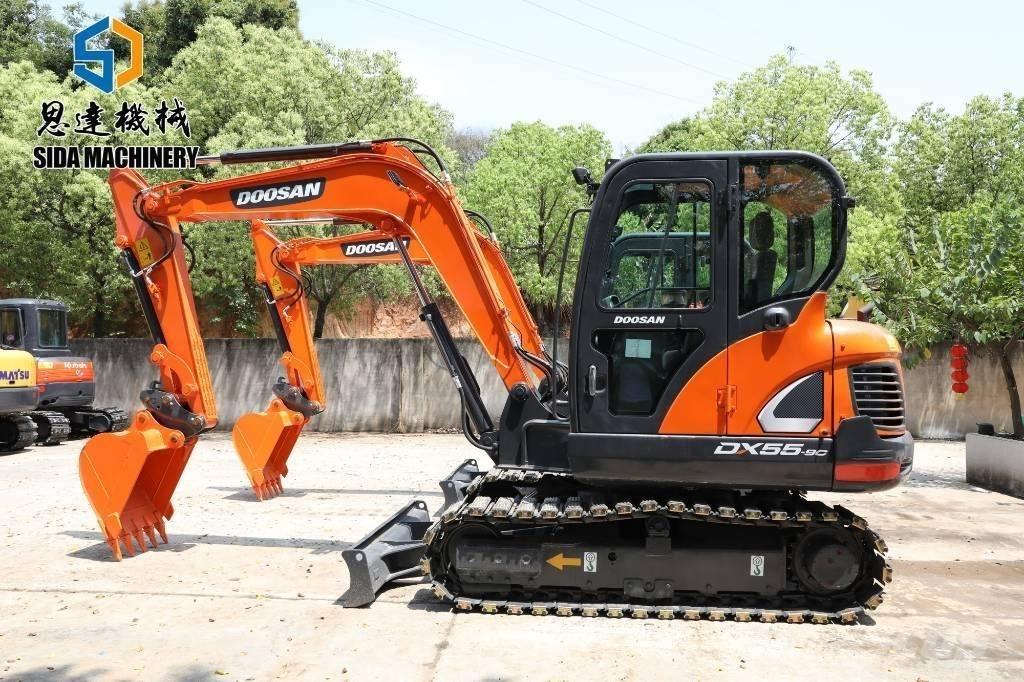 Doosan DX 55-9 C Mini ekskavatoriai < 7 t