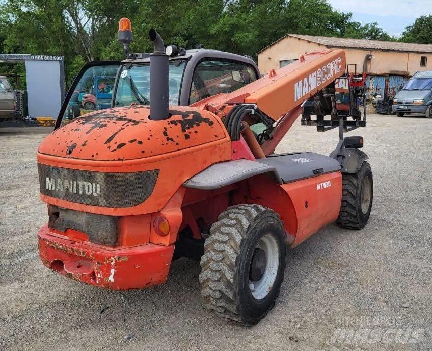 Manitou MT 620 Teleskopiniai krautuvai