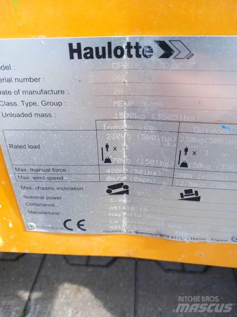 Haulotte Optimum  8 Žirkliniai keltuvai