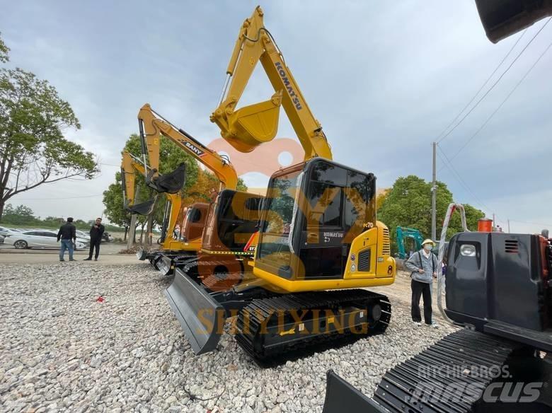 Komatsu PC 70 Vidutinės galios ekskavatoriai 7-12 t