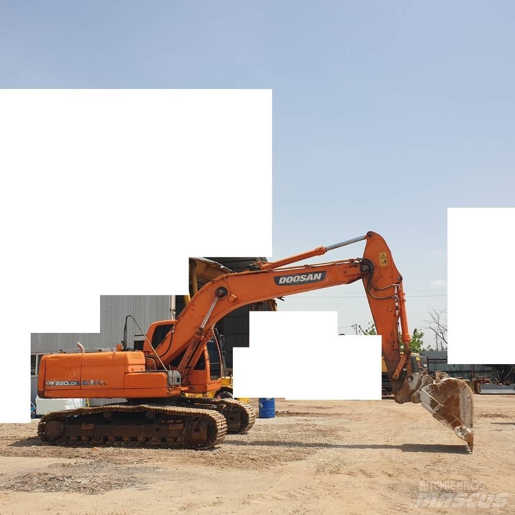 Doosan DX 220 LCA Vikšriniai ekskavatoriai