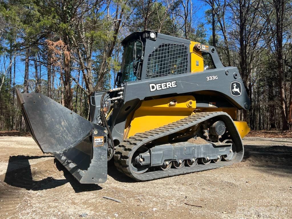 John Deere 333G Krautuvai su šoniniu pasukimu