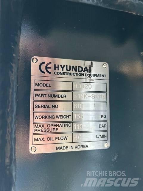 Hyundai HDB20 Hidrauliniai kūjai / Trupintuvai