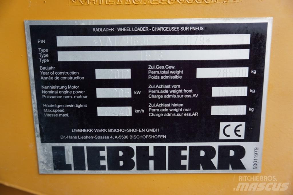Liebherr L 576 Naudoti ratiniai krautuvai