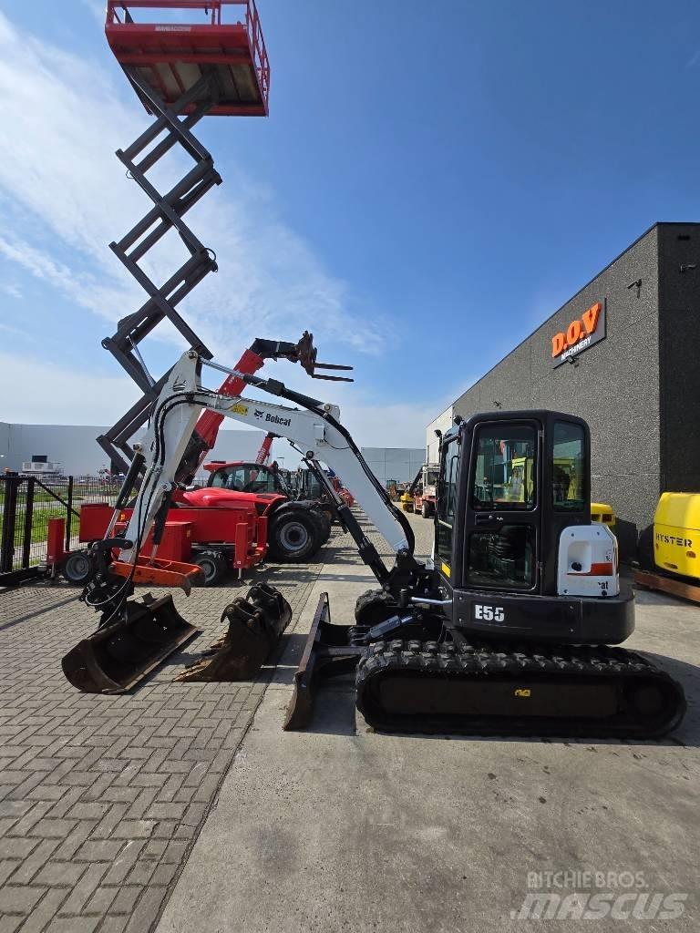 Bobcat E 55 Mini ekskavatoriai < 7 t