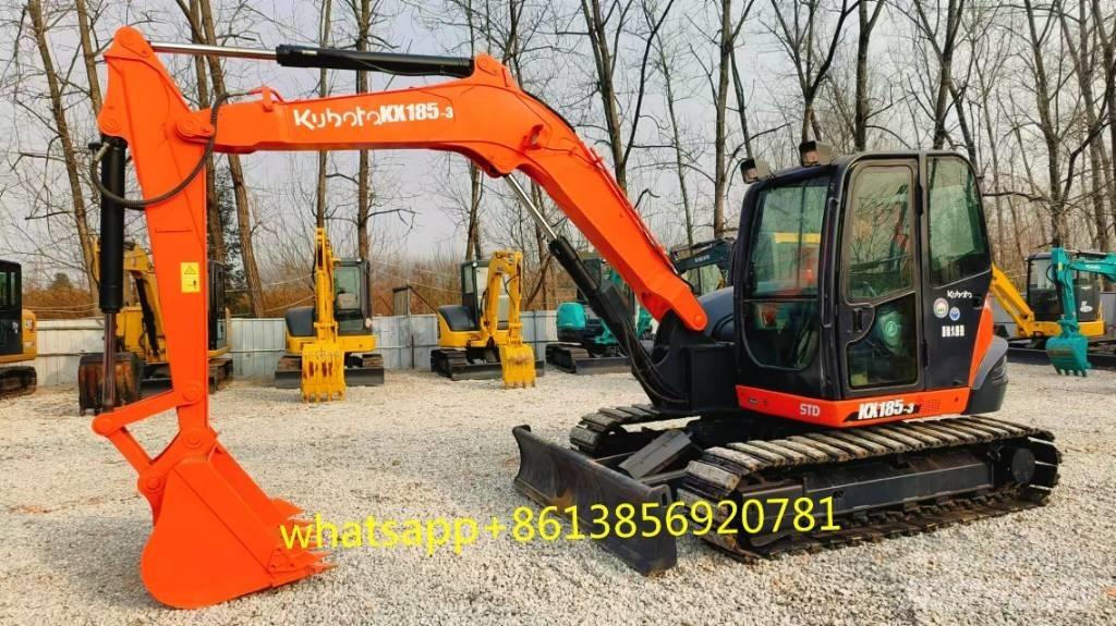 Kubota KX 185 Vidutinės galios ekskavatoriai 7-12 t