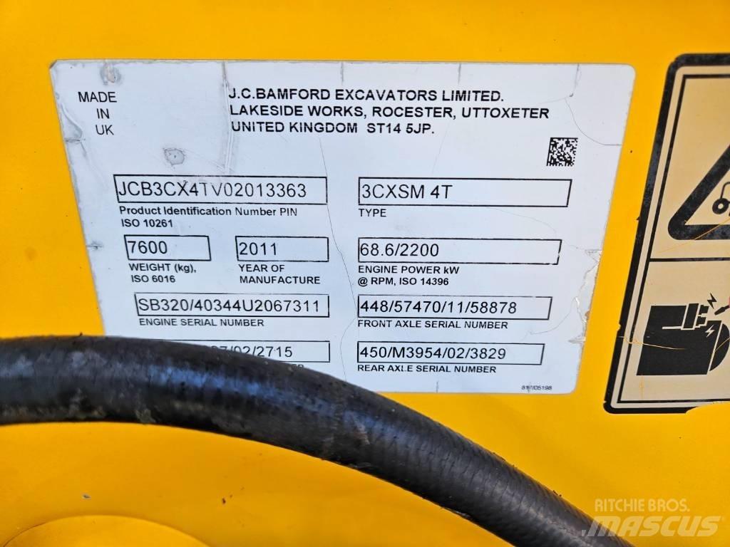 JCB 3 CX Ekskavatoriniai krautuvai