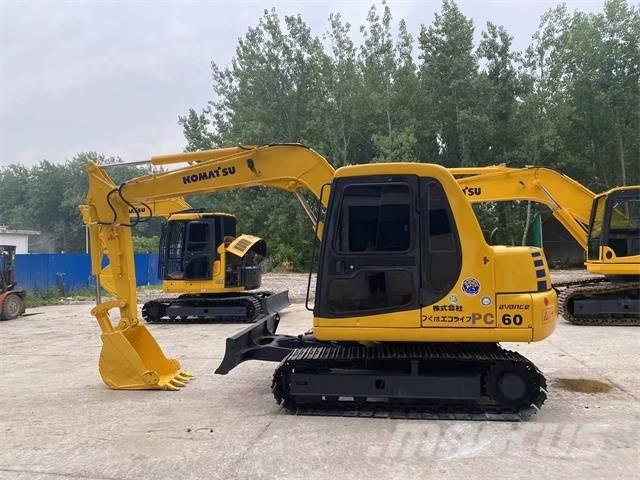 Komatsu PC 60-7 Vikšriniai ekskavatoriai