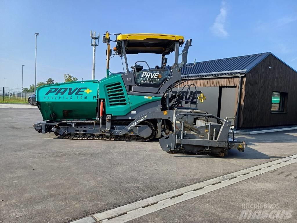 Vögele SUPER 1800-3i Asfalto klotuvai