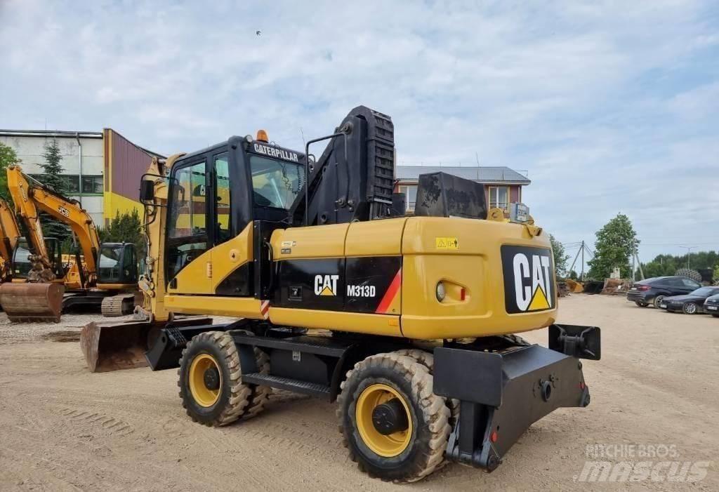 CAT M313 D Ratiniai ekskavatoriai