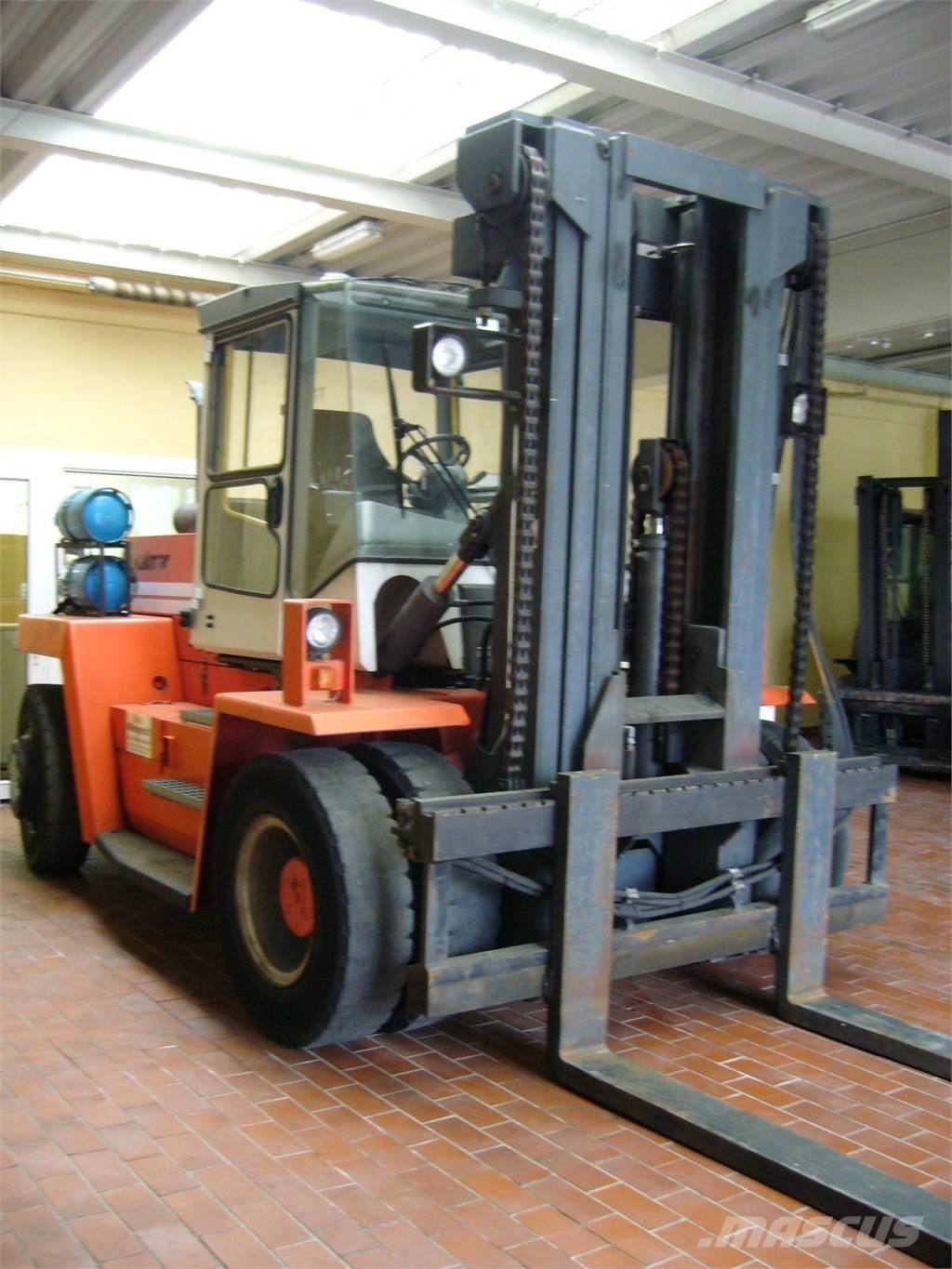 Kalmar GCD120 LPG (dujiniai) krautuvai