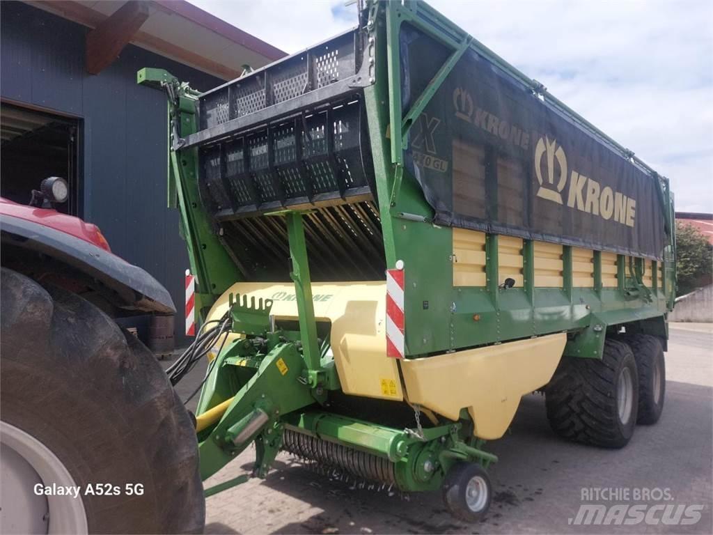 Krone ZX 470 GL Savikrovės priekabos