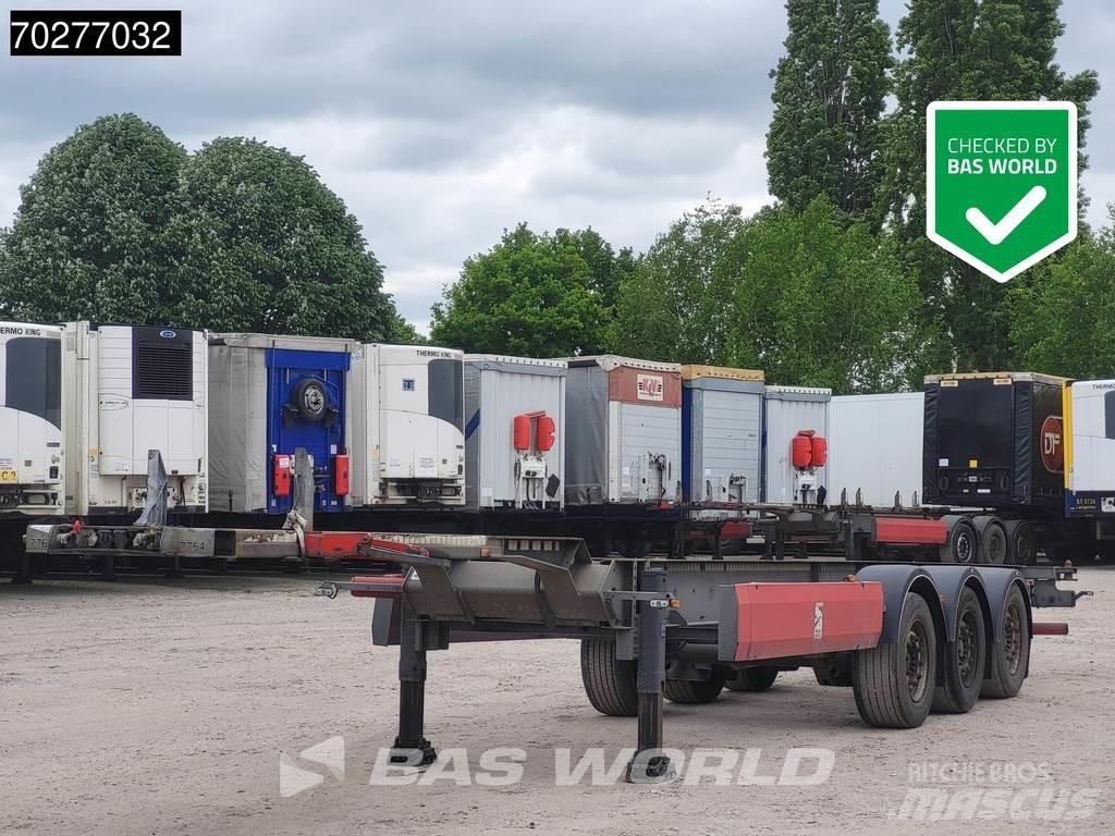 Van Hool 3 axles Konteinerių puspriekabės
