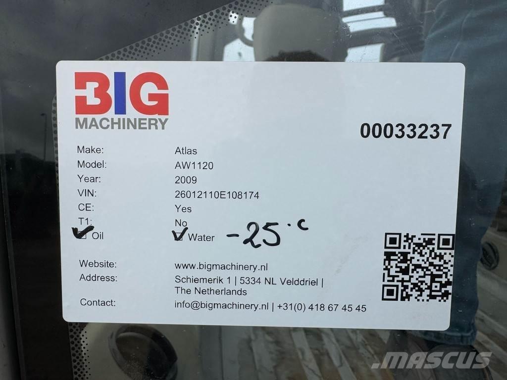 Atlas AW1120 (12t) Vieno būgno volai