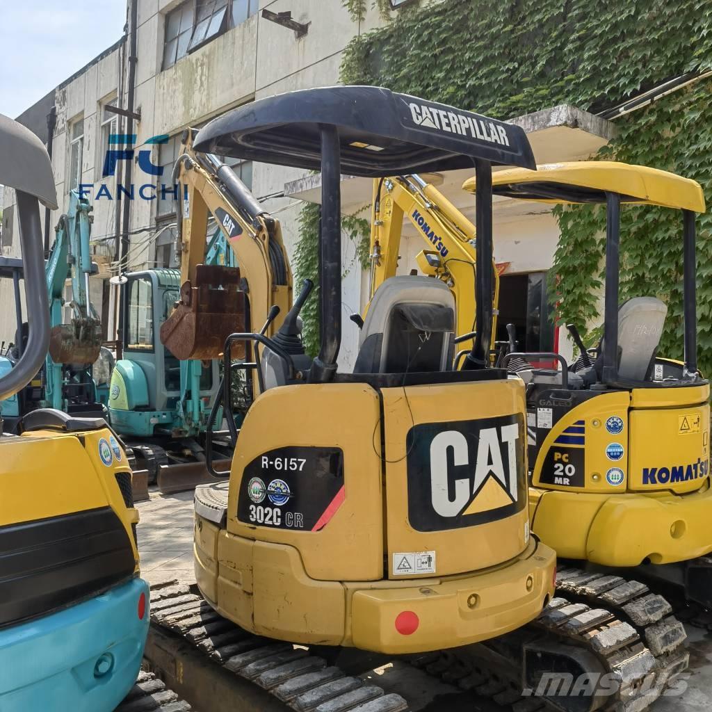 CAT 302 CR Vikšriniai ekskavatoriai