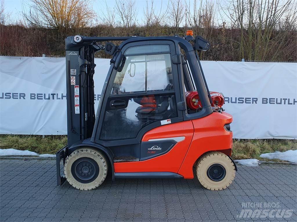 Linde H30T LPG (dujiniai) krautuvai