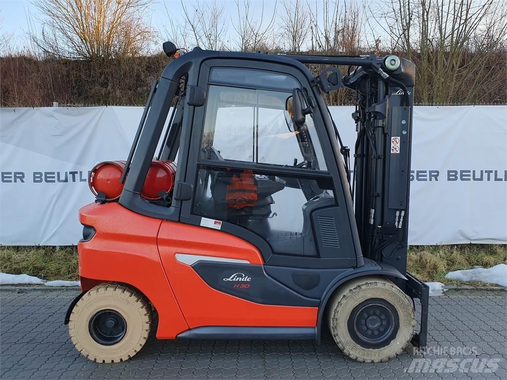 Linde H30T LPG (dujiniai) krautuvai