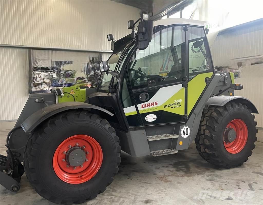 CLAAS Scorpion 746 Teleskopiniai krautuvai žemės ūkiui
