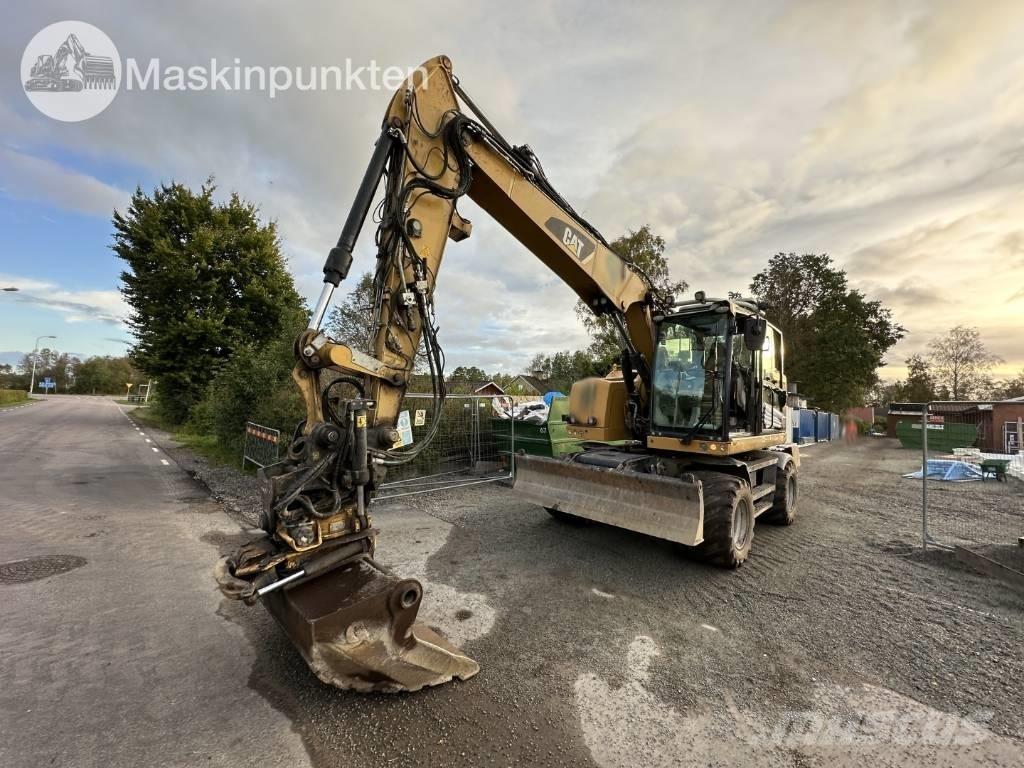 CAT M 317 Ratiniai ekskavatoriai