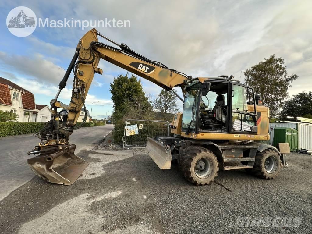 CAT M 317 Ratiniai ekskavatoriai