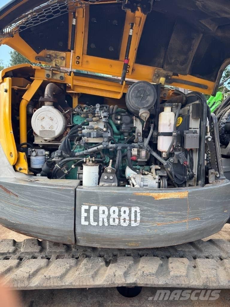 Volvo ECR 88 D Vidutinės galios ekskavatoriai 7-12 t