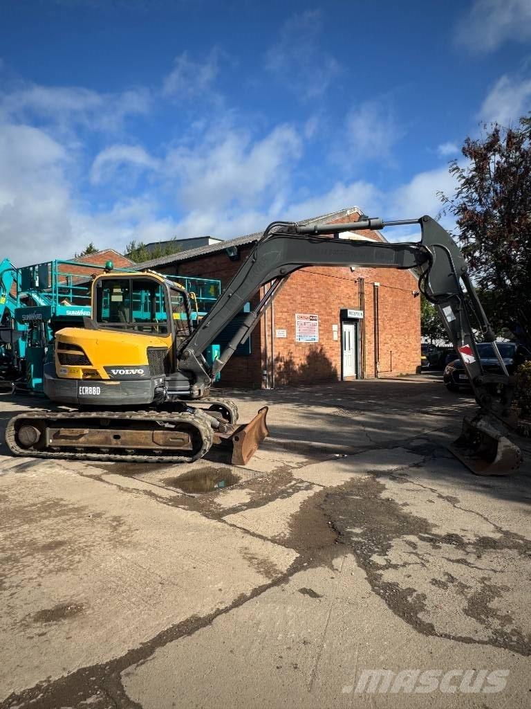 Volvo ECR 88 D Vidutinės galios ekskavatoriai 7-12 t
