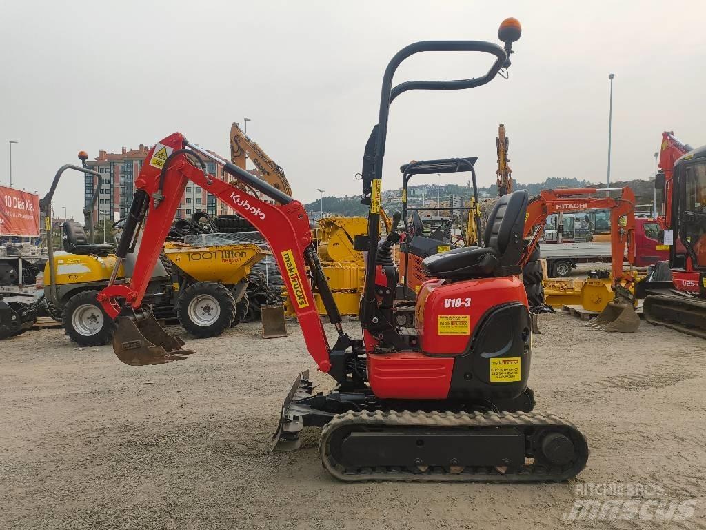 Kubota U 10-3 Mini ekskavatoriai < 7 t